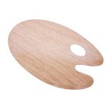 Royal Art Wooden Palette -Ovel Shape