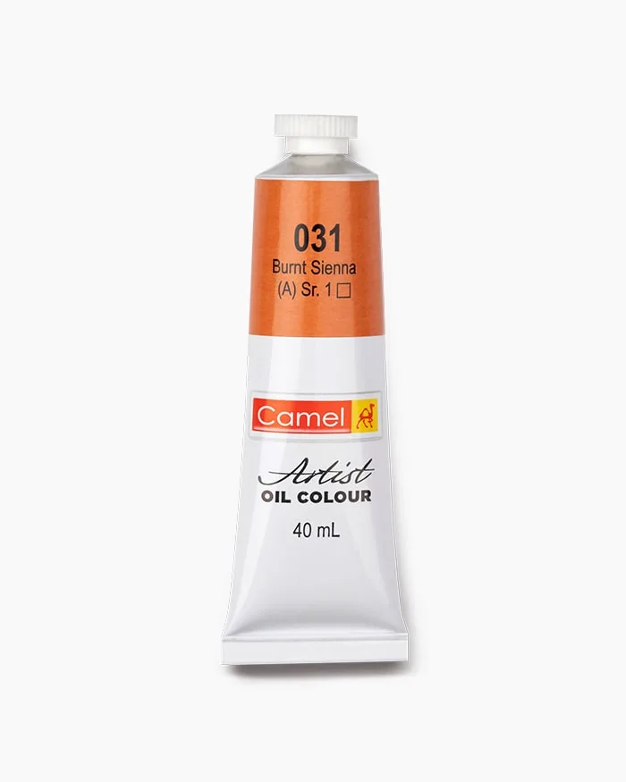 Camel Artist Oil Colour 40ml-Burnt Sienna(031) - Image 1