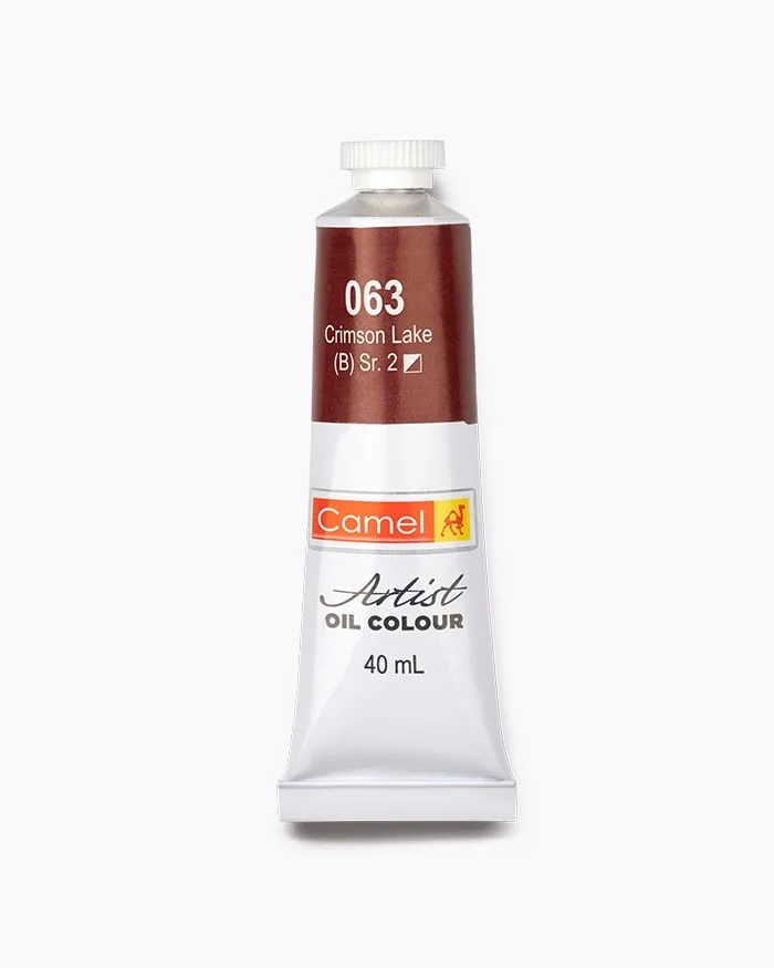 Camel Artist Oil Colour 40ml-Crimson Lake(063) - Image 1