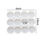 12 Circles Silicone Mold (9927010 )