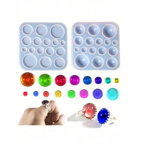 16 Circles Silicone Mold - 1.5cm Thickness (9926929 ) - Image 3