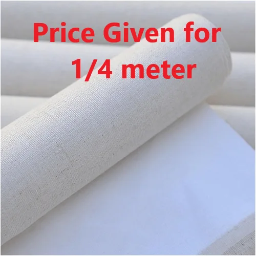 160cm, 380g Cotton Canvas 1_4mtr 160cm, 380g Cotton Canvas 1/4Mtr - Image 1