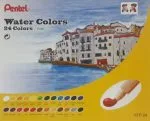 Pentel Watercolour 24 Tubes