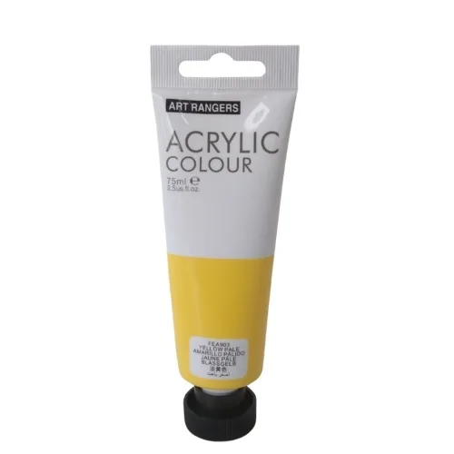 Art Ranger Acrylic, 75ml -Yellow Pale - Image 1