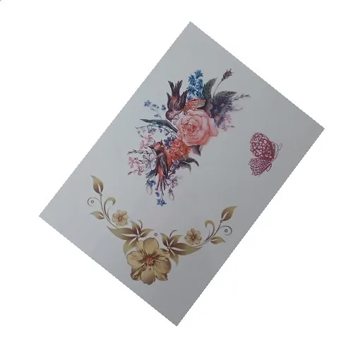 Resin Filling - Flower Sticker - C - Image 1
