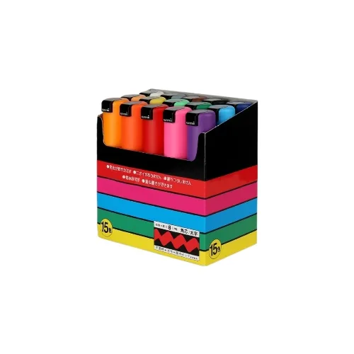 Uni-posca 15 pen set -(PC-8K) - Image 1