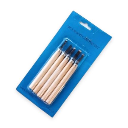 5Pcs light Wood Carving Tools Set - Haanz Sri Lanka