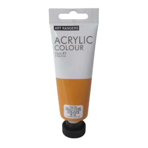 Art Ranger Acrylic, 75ml -Yellow Ochre - Image 1