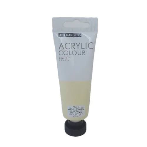 Art Ranger Acrylic, 75ml -Pastel Yellow - Image 1