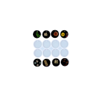 8 Circles Silicone Mold (9927009 )