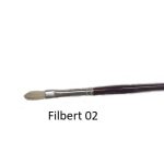 Apple W/Bristol Filbert Brush(140KF)-2