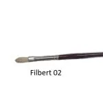 Apple W/Bristol Filbert Brush(140KF)-2