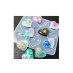 9 Hearts Silicone Mold (99926916) - Image 3