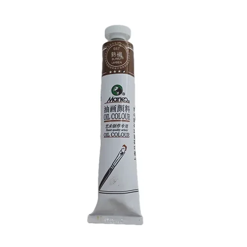 Marie's Oil Colour -50ml -687 -Burnt Umber - Image 1