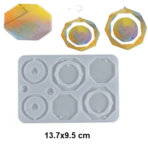 Silicon Mold Earing (9924528) - Image 1
