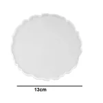 Wave Coaster Silicon Mold-Round (9926220)