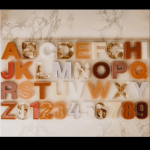 English Letter Silicon Mold (9926276) - Image 5