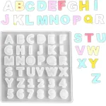 Small Letter / number Silicon Mold (9926409) - Image 2