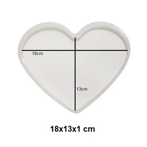 9926479-(Heart Shape Silicon Mold - L) - 1 Heart Shape Silicon Mold - L (9926479) - Image 1