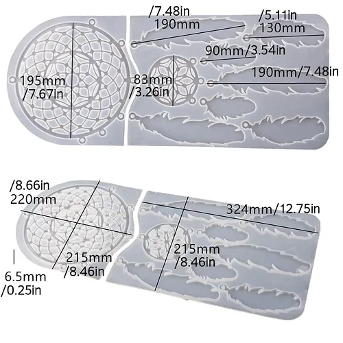 Wind Chime Silicon Mold Set (9926652) - Image 1