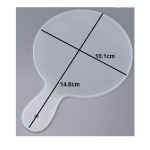 Handle Coaster silicon Mold-Round (9926676)