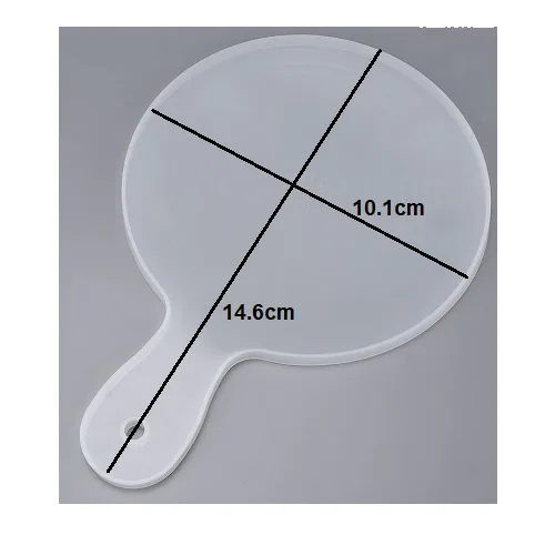 Handle Coaster silicon Mold-Round (9926676) - Image 1