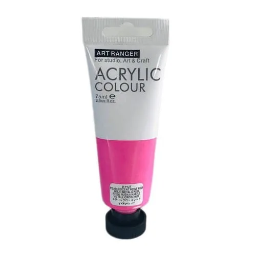 Acrylic, 75ml Pear.RoseRed_1 Art Ranger Acrylic, 75ml -Pear.RoseRed - Image 1