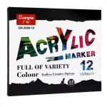 Acrylic Marker 12Pcs Set 2.0mm (GN.2000)