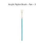 Acrylic Nylon Brush - Fan - 3