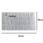 Alphabet Mold - With hole (9927952 )