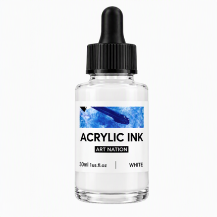 Art Nation Acrylic Ink - 30ml - White - Haanz Sri Lanka