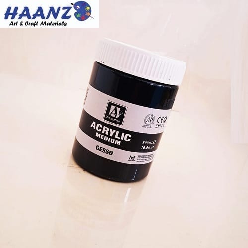 Art-Nation-Acrylic-Medium-Black-Gesso-500ml Art Nation Acrylic Medium Black -Gesso 500ml - Image 1