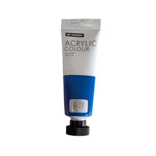 Art Ranger Acrylic, 75ml -Neon Blue - Image 1