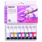 Art Rangers Acrylic -Glitter set 8x22ml