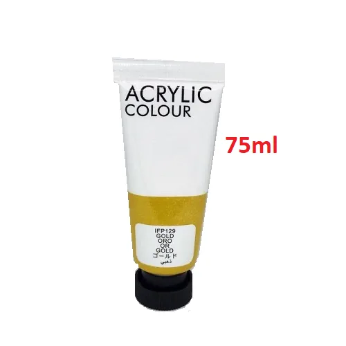 Art Ranger Acrylic, 75ml -Gold - Image 1