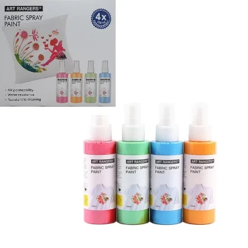 Art Rangers Fabric Spray Paint -Lite Colour Set - Image 1