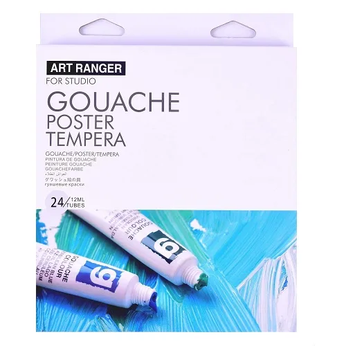 Art Rangers Gouache 24x12ml Art Rangers Gouache Poster Tempera -24x12ml - Image 1