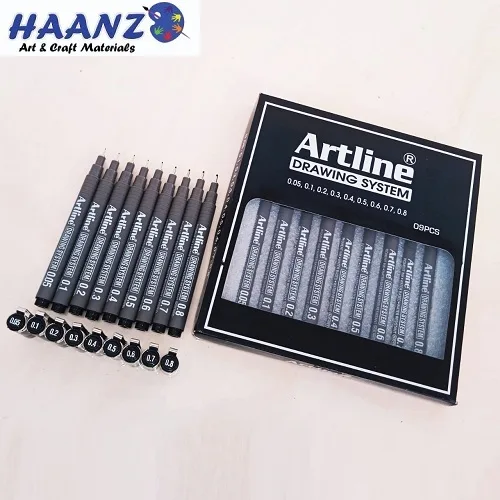 Artline-Drawing-System-pens-9pcs Artline Drawing System pens 9pcs - Image 1