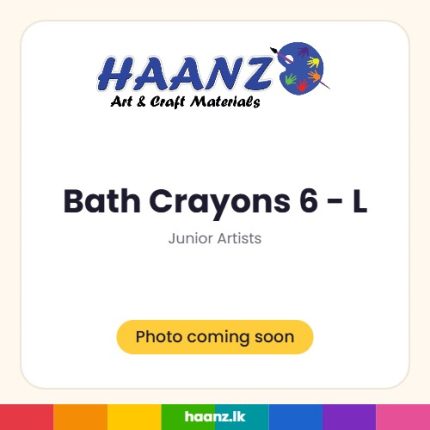 Bath Crayons 6 - L - Haanz Sri Lanka