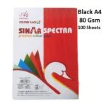 Black A4, 100 pack (80GSM)