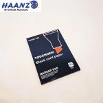 Black Card Paper Marker Pad - A5