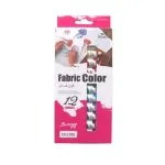 Bomega Fabric Paint 12x12ml - Image 2