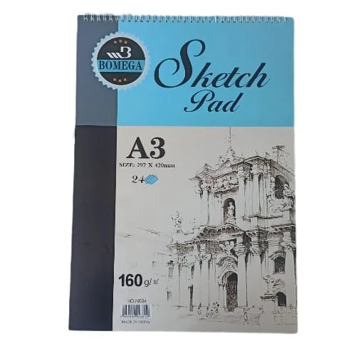 Bomega Sketch pad A3_1 Bomega Sketch pad -A3 - Image 1