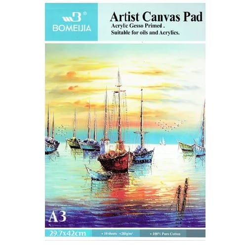 Bomeijia Artist Canvas Pad A3 Bomeijia Artist Canvas Pad A3 - Image 1