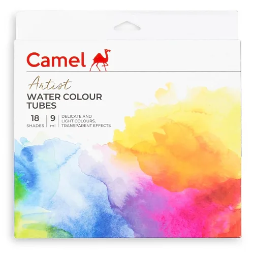Camel Artist Watercolour 18x9ml - Image 5
