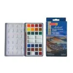 Camlin watercolour cakes 24 tin pack