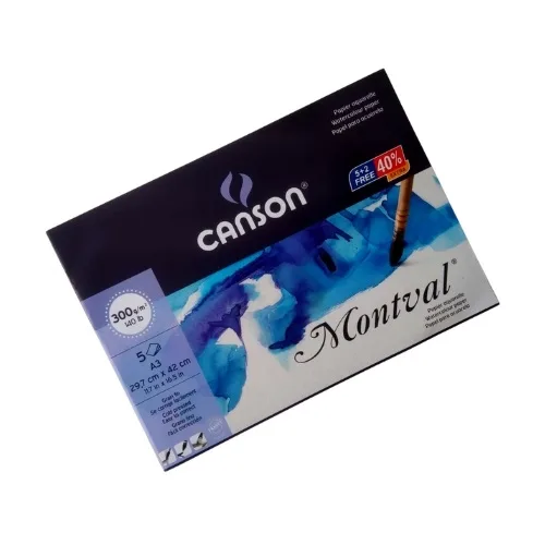 Canson Watercolour Paper pack A3_1 Canson Watercolour Paper pack -A3 - Image 1