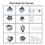 Clay Shape Cutter Set