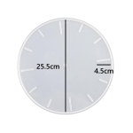 Clock Mold Without Numbers - MD3547