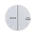 Clock Mold Without Numbers - MD3547